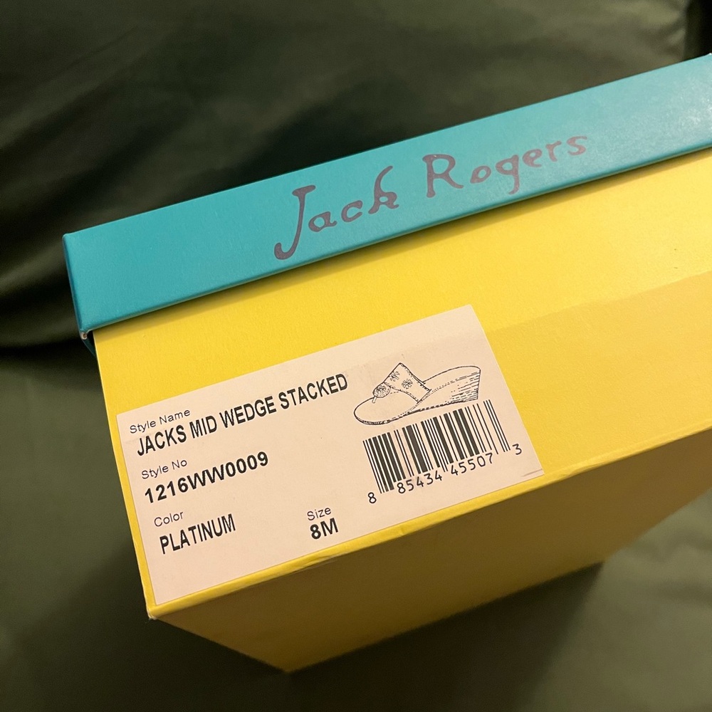Jack Rogers wedge sandals  size 8 - Picture 9 of 11